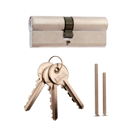 Era Double Euro Cylinder Satin 35/45