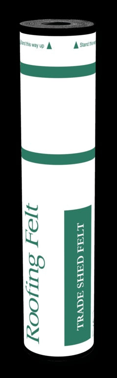 Rose Roofing Green Shed Felt 10m
