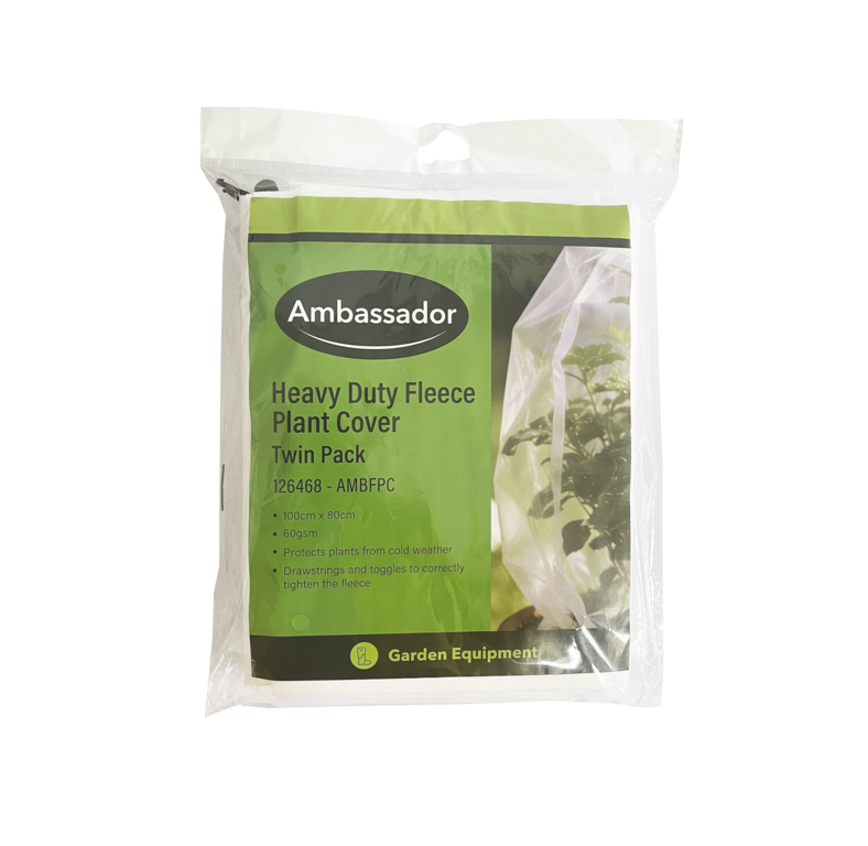 Ambassador Heavy Duty Fleece Plant Cover Twin Pack