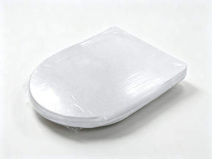 SupaHome Quick Release Soft Closing Seat D Shape White
