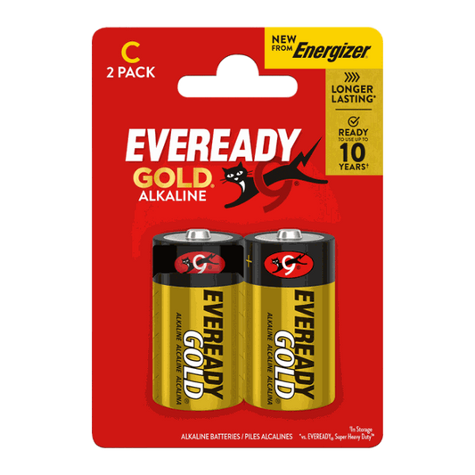 Eveready Gold C Batteries
