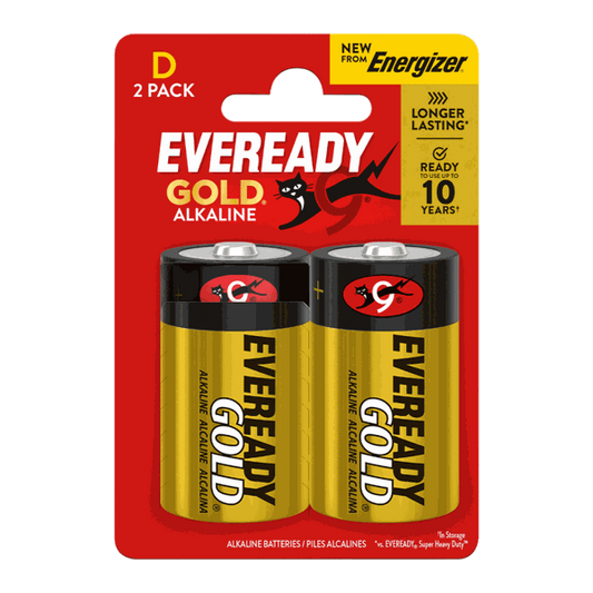 Eveready Gold D Batteries