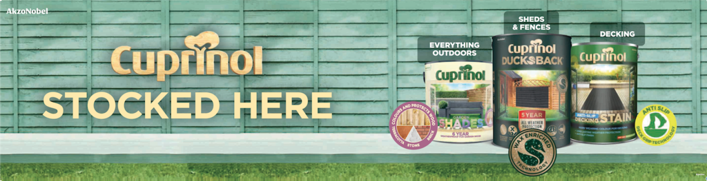 Cuprinol Retail Independent Exterior Banner