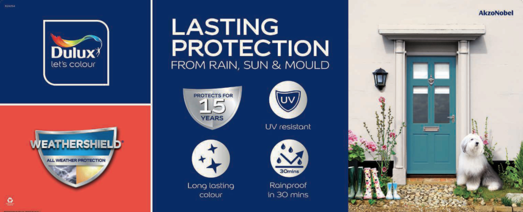 Dulux Retail Independent Weathershield Headerboard