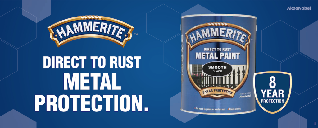 Hammerite Retail Independent Headerboard