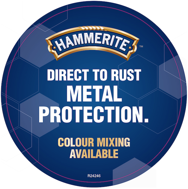 Hammerite Retail Independent Mixing Round Wobbler 100 x 100mm