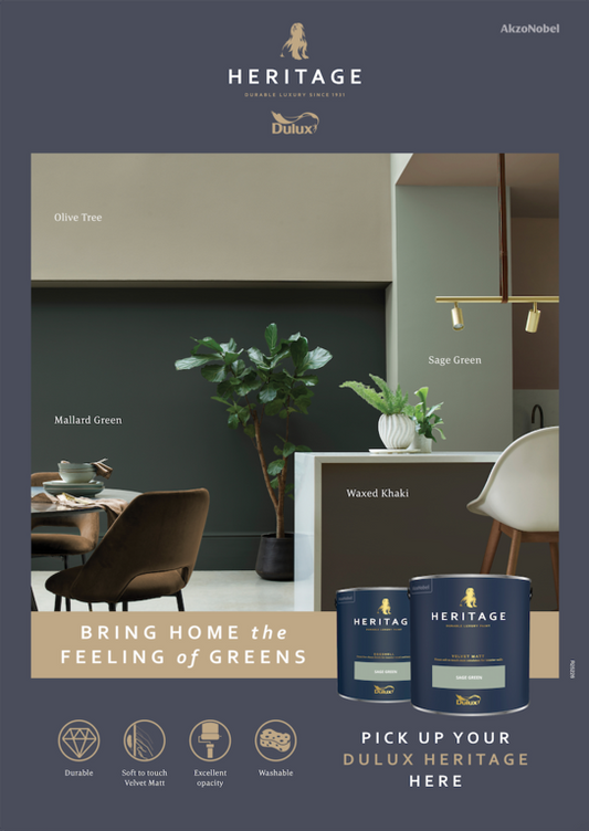 Dulux Retail Independent Heritage Poster