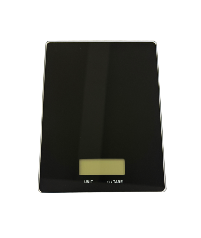 Basiks Glass Digital Scale Black