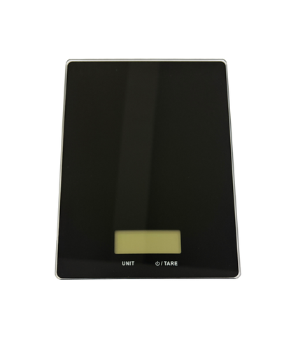 Basiks Glass Digital Scale Black