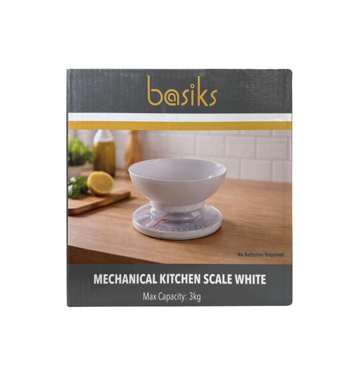 Basiks Mechanical Kitchen Scale Max capacity 3kg
