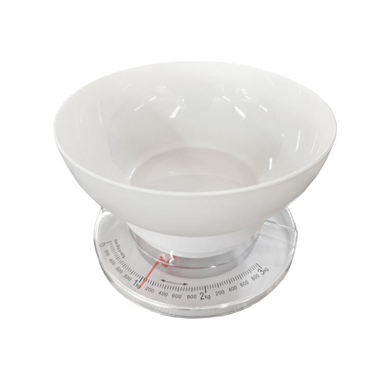 Basiks Mechanical Kitchen Scale White