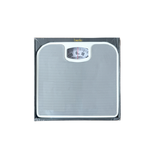 Basiks Mechanical Bathroom Scales White