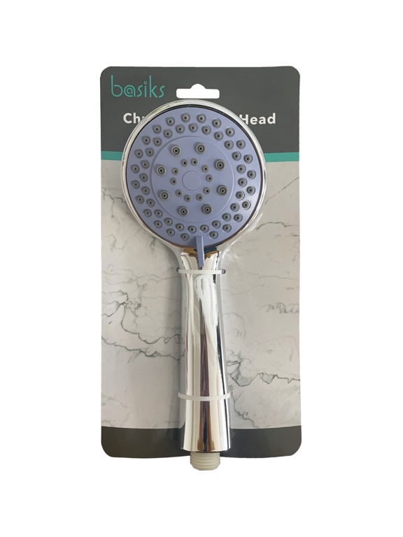 Basiks Shower Head Chrome