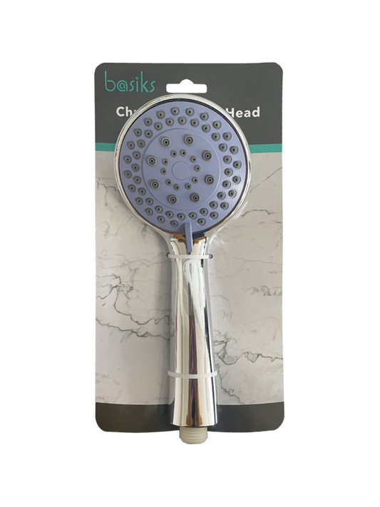 Basiks Shower Head Chrome