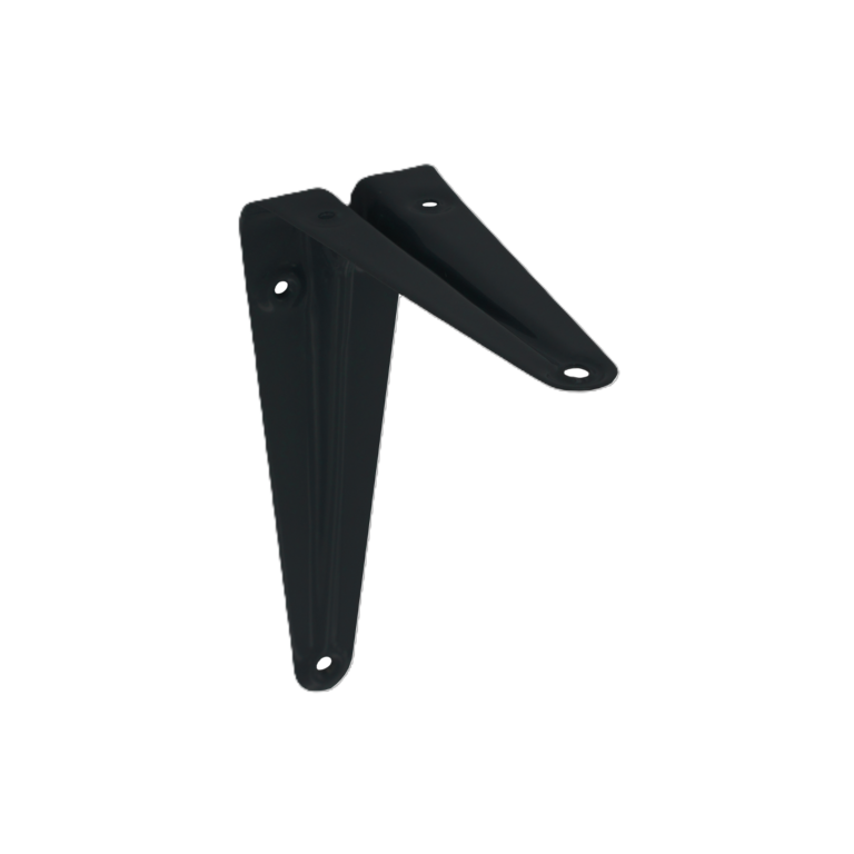 Smiths Ironmongery London Shelf Bracket Black 8" x 6"