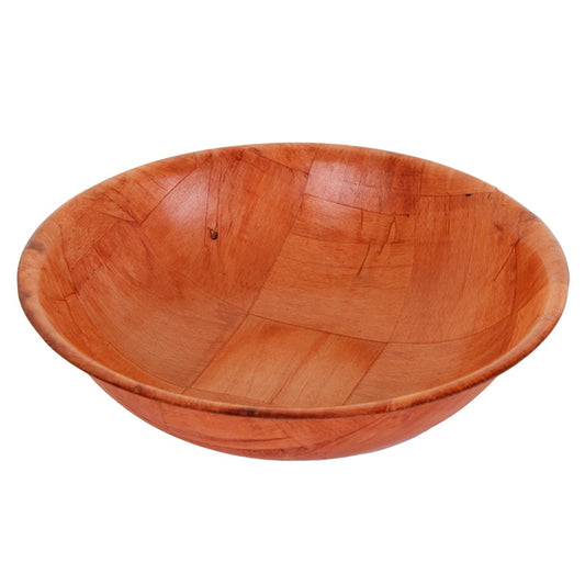 Apollo Woven Wood Bowl 25cm