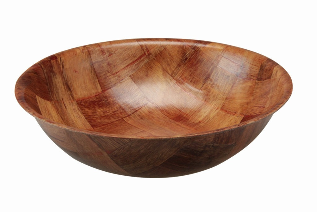 Apollo Woven Wood Bowl