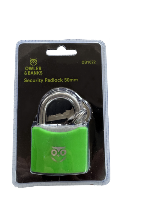 Owler & Banks Iron Padlock 50mm