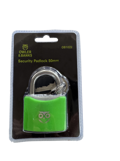 Owler & Banks Iron Padlock 50mm