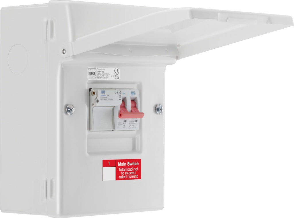 BG Switch Fuse 1P + N Complete 100a