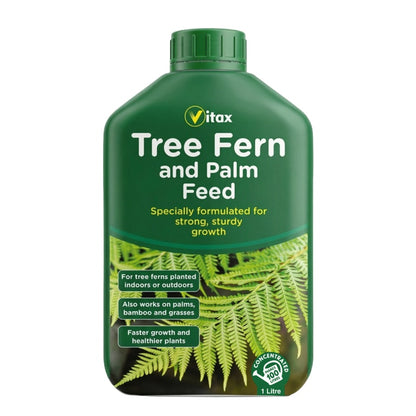 Vitax Tree Fern & Palm Feed, Concentrated Liquid Plant Food, 1 Litre