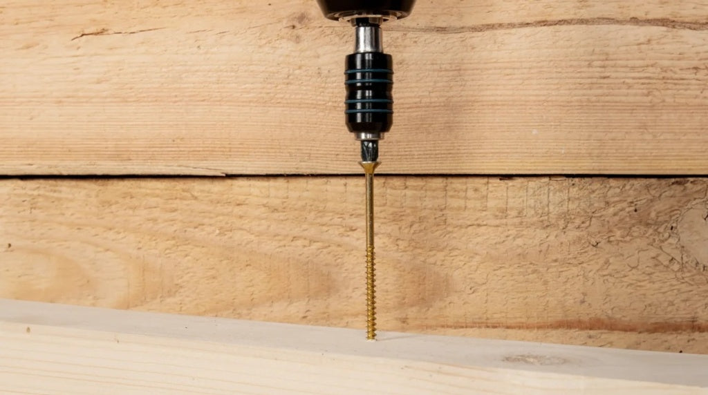 Rawlplug H/P Wood Screws Box 100 6x200mm