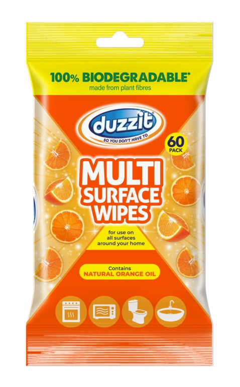 Duzzit Multi Surface Wipes Pack 60