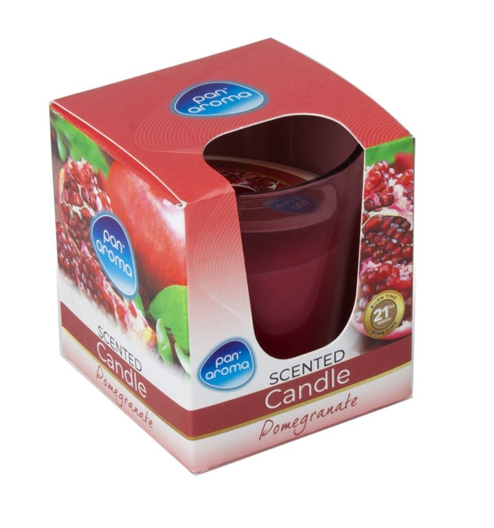 Pan Aroma Scented Candle 250g Pomegrante