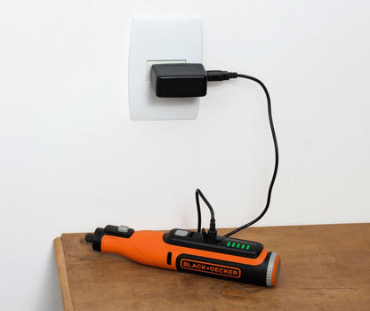 Black & Decker Cordless Rotary Tool & Accessories 7.2v