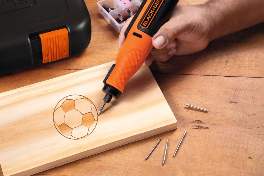 Black & Decker Cordless Rotary Tool & Accessories 7.2v
