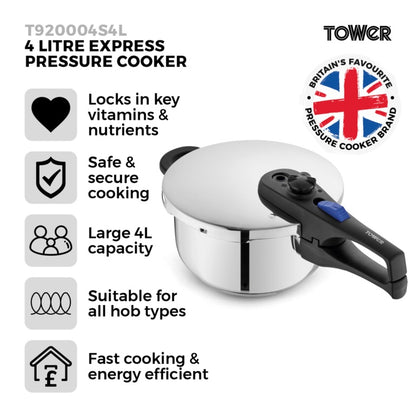 Tower Pressure Cooker 22cm 4L