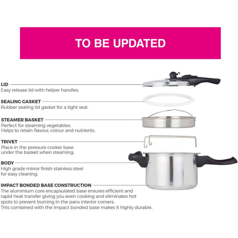 Tower Pressure Cooker 20cm 3L