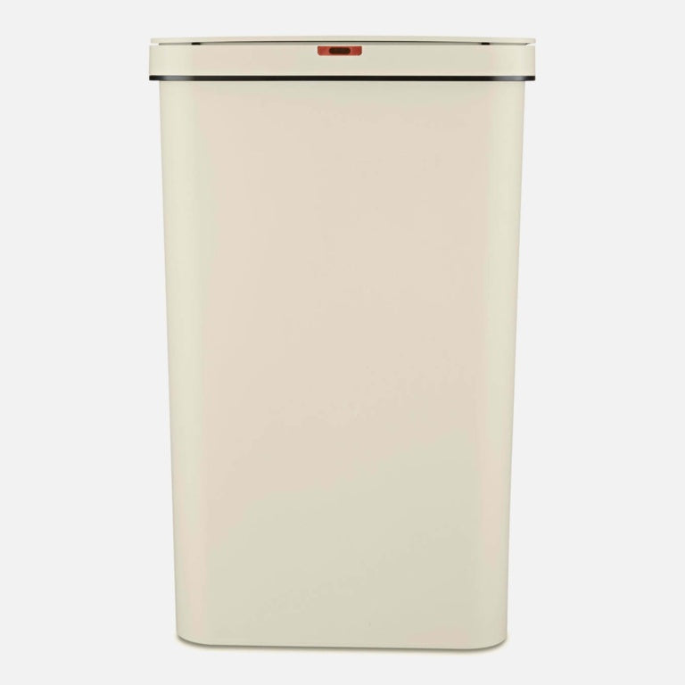 Tower 50L Rectangular Sensor Bin Cream