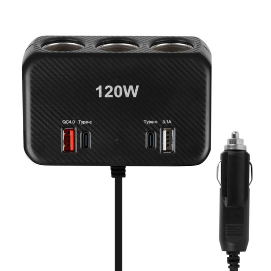 Streetwize Triple Socket With Twin Usb A + C