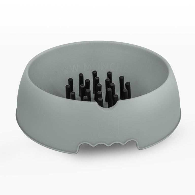 Slow Muncher Large Dog Bowl Grey External: 270mm Internal: 220mm