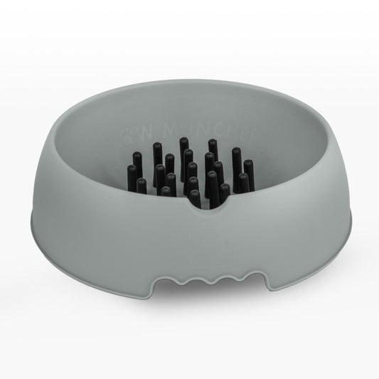 Slow Muncher Large Dog Bowl Grey External: 270mm Internal: 220mm