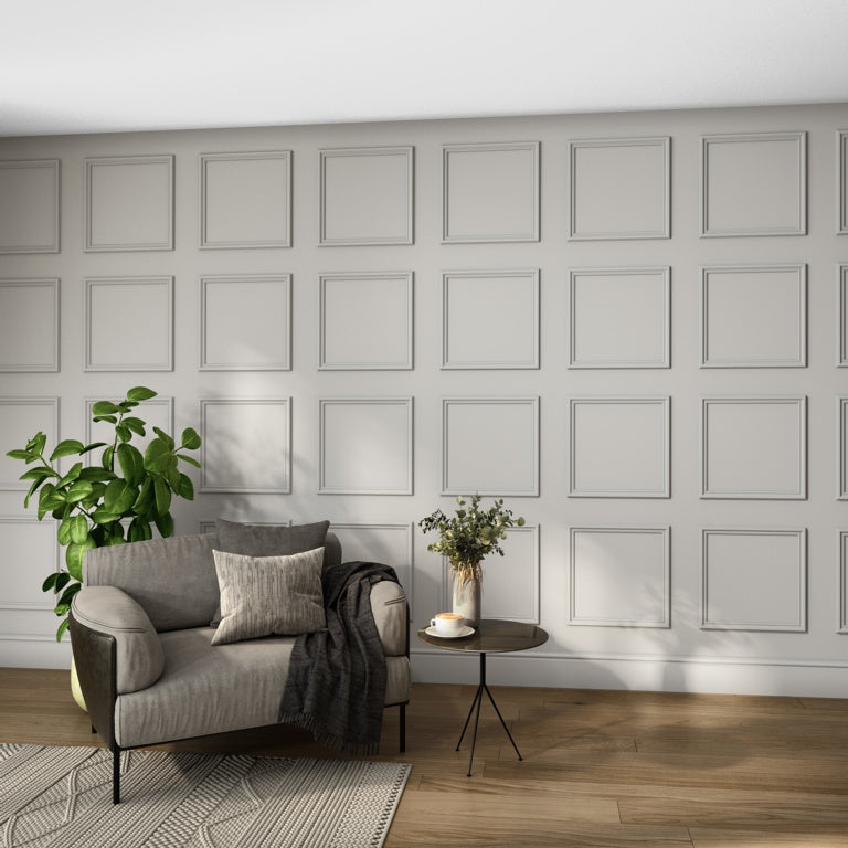 Cheshire Mouldings Wall Kit Ready Primed 420 x 420mm 3 Panel