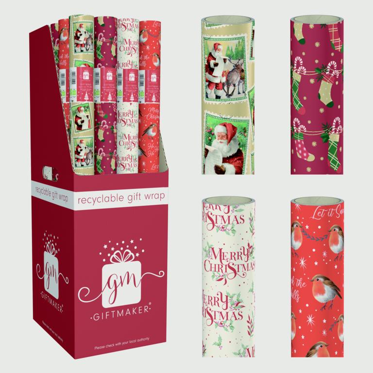 Giftmaker Traditional Wrap 7m x 69cm