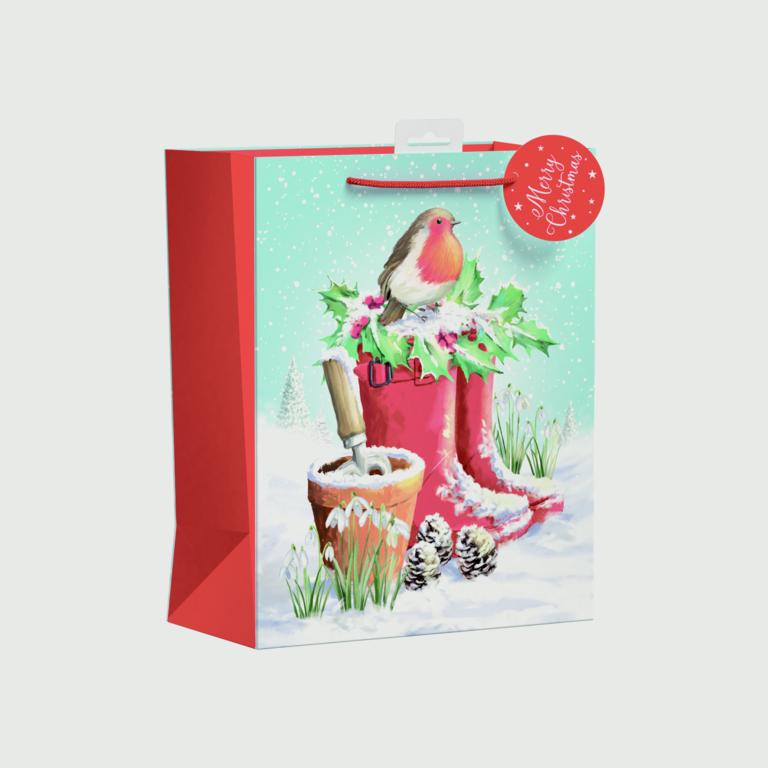 Giftmaker Traditional Robin Gift Bag Large