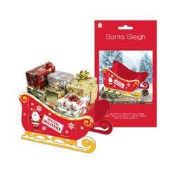 Giftmaker Sleigh Present Holder Size: (w) 320mm x (h) 550mm