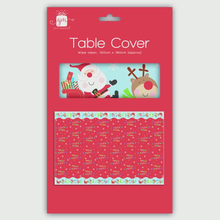 Giftmaker Plastic Kids Character Tablecover 120 x 180cm