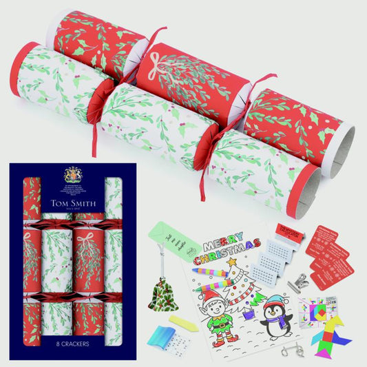 Tom Smith Traditional Crackers 12.5" Pack 8