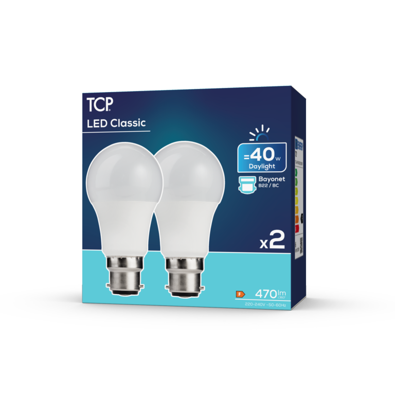 TCP LED A60 / A-Shape Lamp 470 Lumens