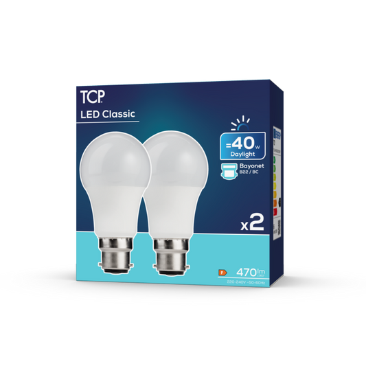 TCP LED A60 / A-Shape Lamp 470 Lumens