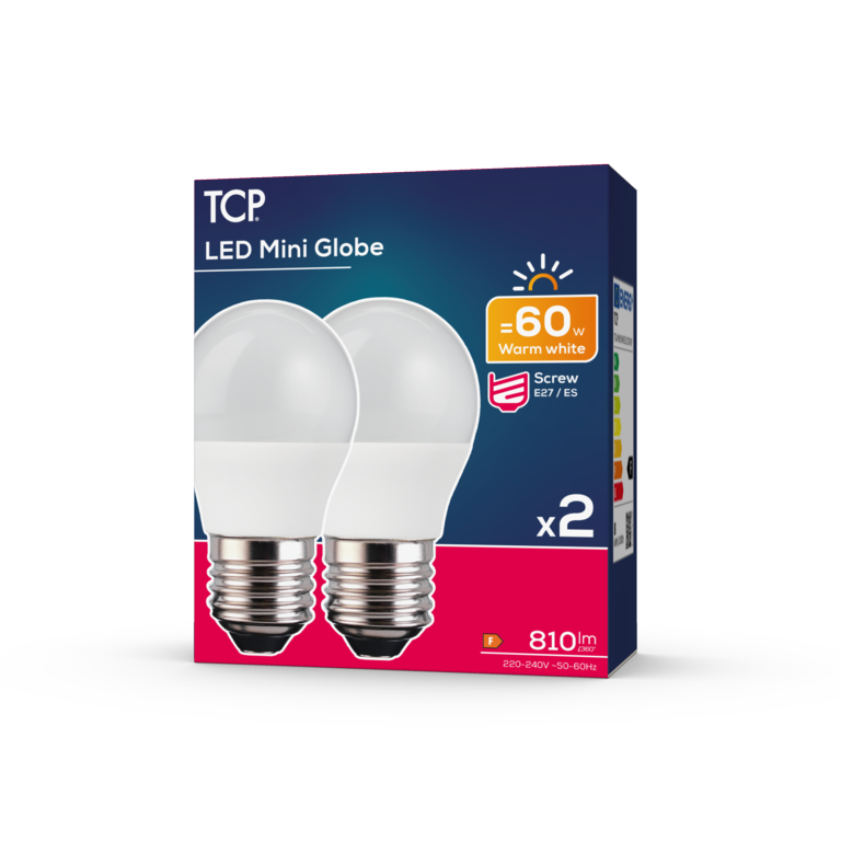 TCP Led Minig 810l Wh Coa E27 15h 27k Non 2 Pk2