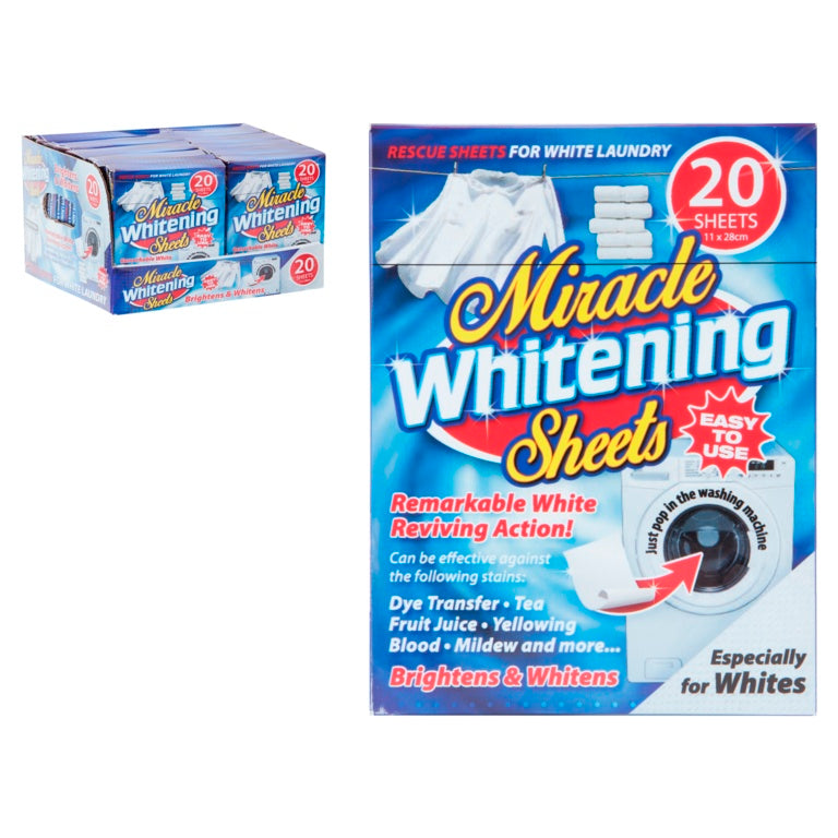 Pms Miracle White Clothes Booster 20 Sheets