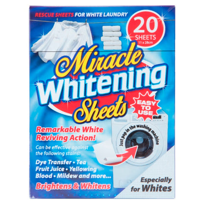 Pms Miracle White Clothes Booster 20 Sheets