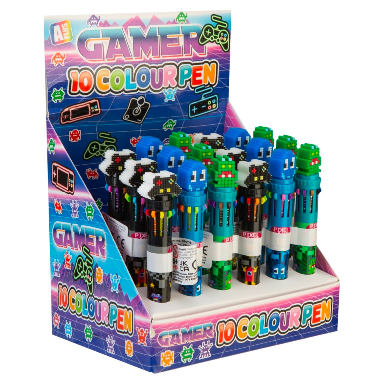 Pms Gamer V2 10 Colour Pen Assorted