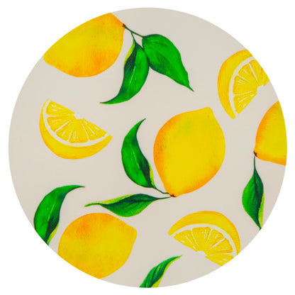 Pms Lemon Design Outdoor Dinner Plate 11"