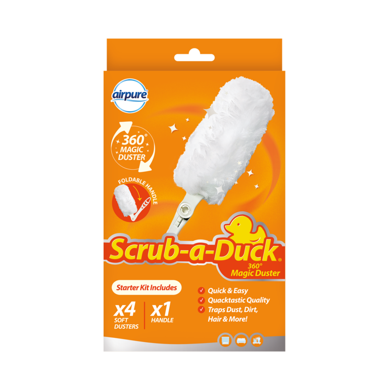 Airpure Scrub A Duck 360 Magic Duster Pack 4
